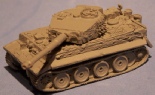 15mm WW2  tanks - Tiger Zimmerit