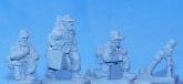 15mm WW2 Germans  -DAK mortars